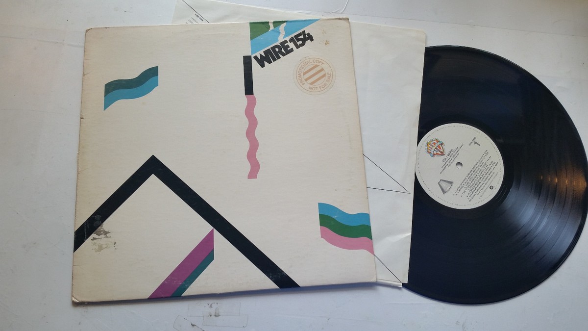 Wire 154 Vinyl LP UK オリジナル 1979 WIRE 154 LP vinyl wb 1979 original w/lyric orig punk album PROMO