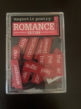 Magnetic Poetry Kit Romance Edition Locker Fridge