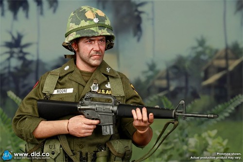 DID 1/6 80174 Colonel Moore US Army Soldier Action Figure Box_Set - Picture 24 of 24