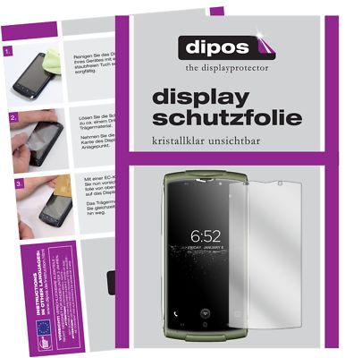 2x Pellicola per HomTom S99 Protettiva Protezione opaco Flessibile 9H dipos