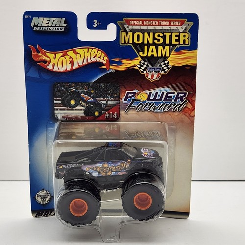 Hot Wheels-Karl Malone's Monster Jam 1:64 Truck-Power Forward-Metal Collection - Picture 3 of 22