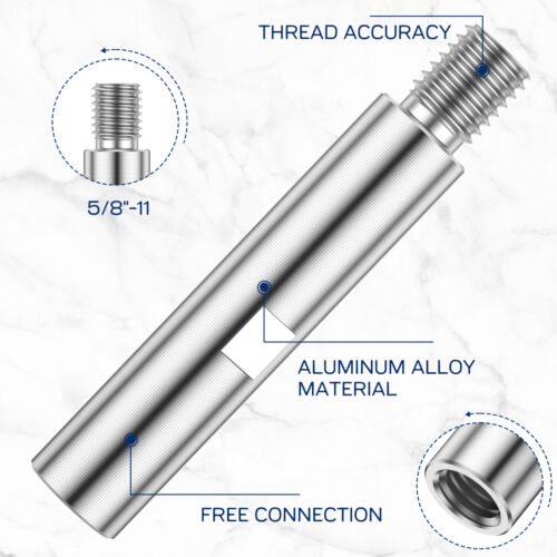 3Pcs Angle Grinder Extension Rod 3/4/5.5 Inch M14 Aluminium Alloy Angle sdVVD⇕ - Picture 4 of 11