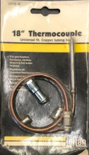 LeRan LR19-18 Universal Replacement Thermocouple - Copper Tubing Body