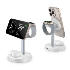 3 in 1 Wireless Charging Station for Apple Devices, 15W Fast Magnetic Charger...