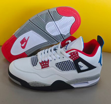 US Men's Jordan 4 Retro SE "What The" Mid-Top Basketball Shoes Size US 7-12