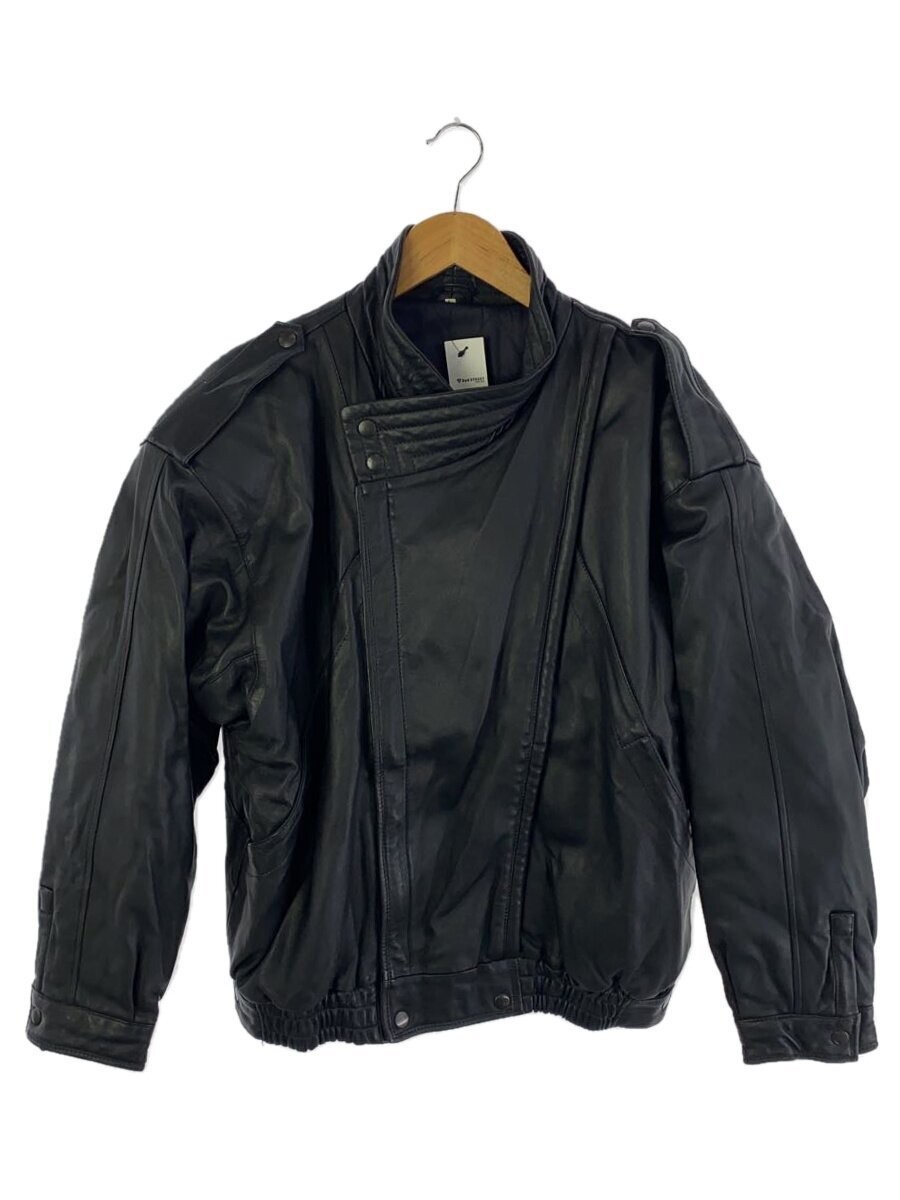 Leather Jacket Blouson/L/Leather/Blk 3712-image