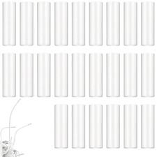 Bremorou Shoe Lace Ends Tips 100 Pcs Clear Aglets For Shoelaces Sneaker Heat ...