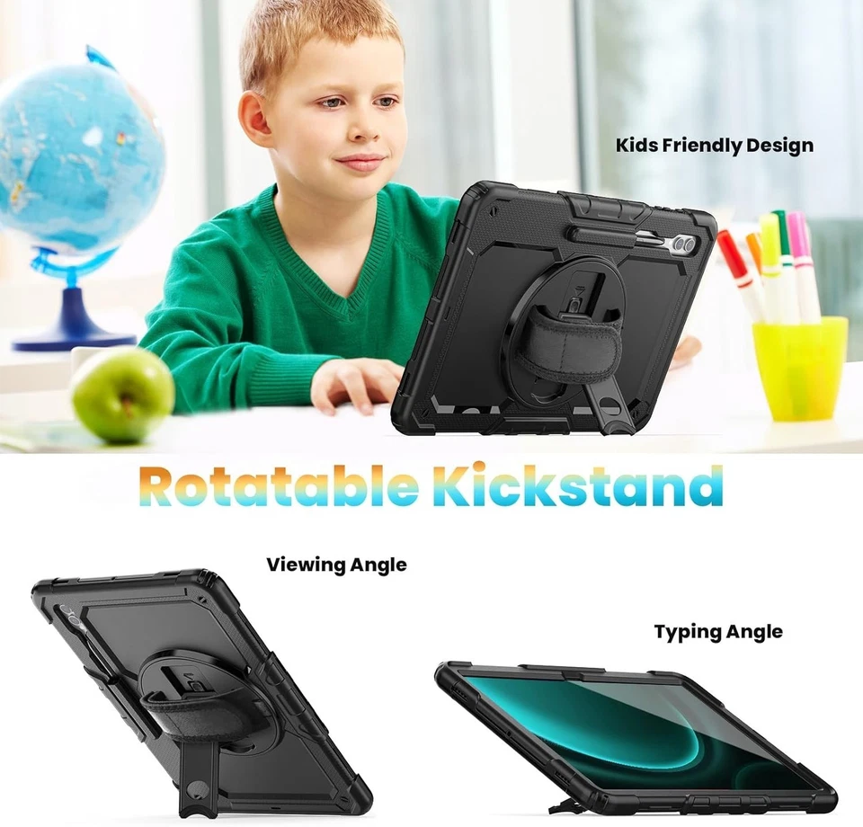 Case for Samsung Galaxy Tab S10 /S9 /S8 Ultra 14.6" w/ Built-in Screen Protector - Image 2 of 4