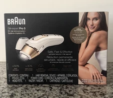 NEW! Braun Pro5 PL5147 IPL Permanent Hair Removal Device