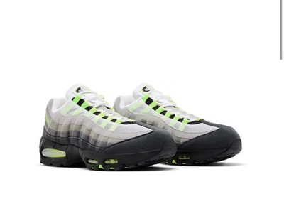 1:1 FACTORY ORIGINAL Nike Air Max 95 OG Neon Men's Sneaker Sz 8M /  9.5W