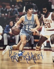 Ernie Digregorio Buffalo Braves ROY Autographed 8x10 INSC COA