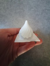 Silikonform Tropfenform Gießform Klein Teelicht Größe Geschwungen Kerzen Form