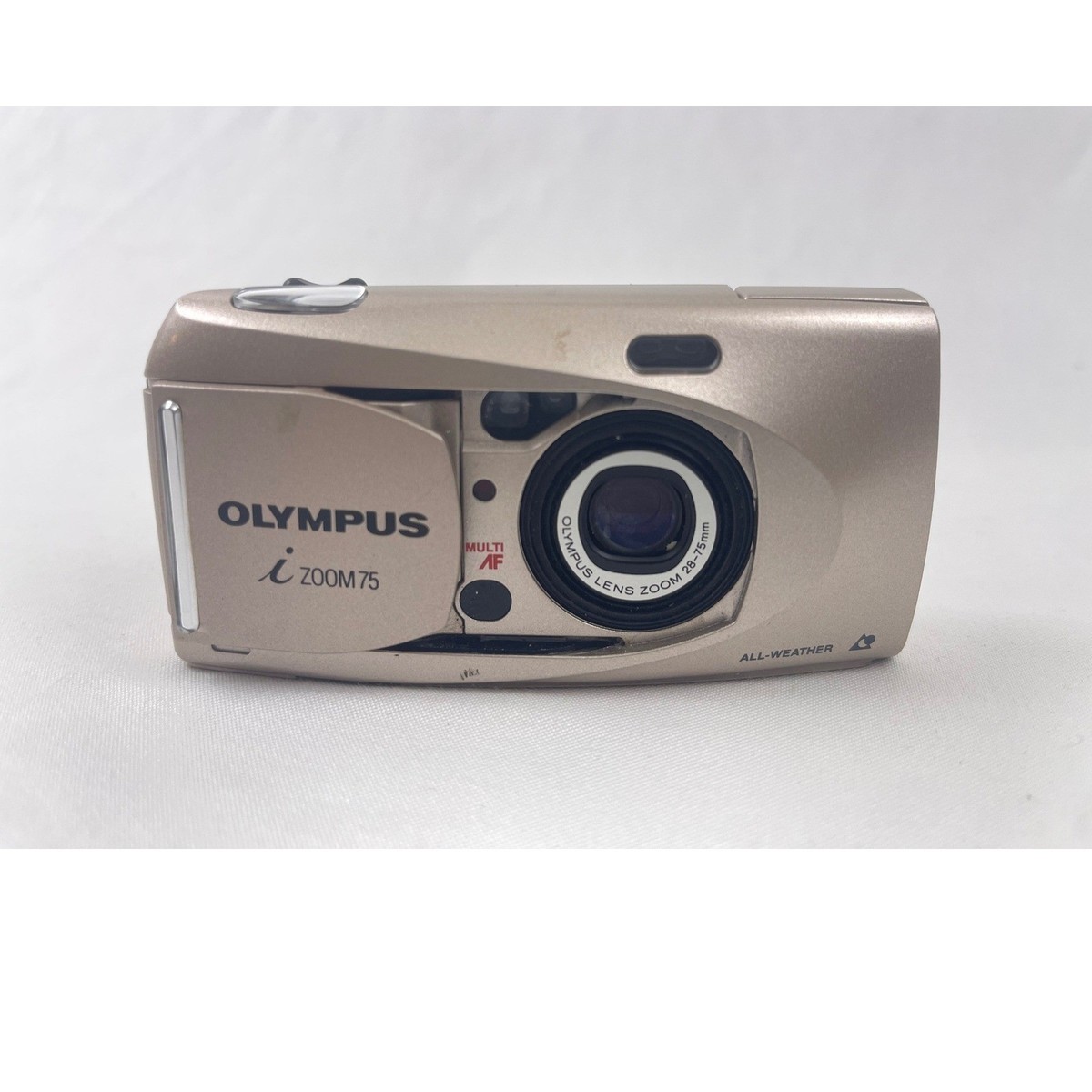 【在庫処分】OLYMPUS カメラ 美品 Olympus i Zoom 75 APS Film Camera 28-75mm Multi AF All-Weather