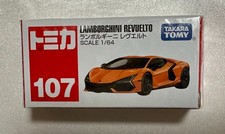 Takara Tomy Tomica No.107 Lamborghini Revuelto 1/64 Scale Diecast Car  Brand New