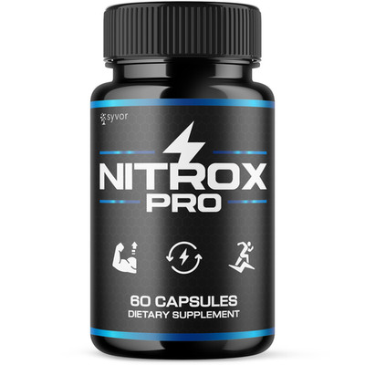 (1 Pack) Nitrox Pro for Men Advanced Max Formula Vitamin Supplement 60 Capsules