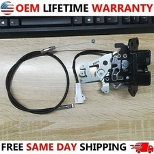 Rear Trunk Hatch Tailgate Latch & Cable For 2001-07 Toyota Sequoia Apobyhmlwgsom
