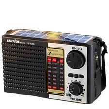 Solar Portable Radio with Digital Speaker