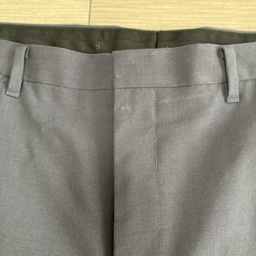 Uniqlo J Suit Set Up L Navy/Gray Defective with Bonus Hermes Tie Used - Picture 15 of 17