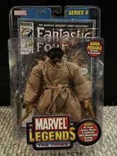 The Thing Marvel Legends Toy Biz Series 2 Action Figure Trenchcoat Variant NEW