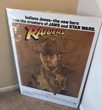Raiders of the Lost Ark Rolled Movie Poster 27" x 41" Harrison Ford REPRINT