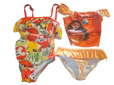 SWIMSUITs Bathing Suits Lot 2 Girl Toddler Adorable Disney Princess