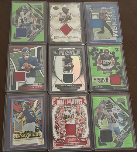 185+ Sports Card Lot Autos,Patch,#’d,RC’s,case hit,star refractors, HIGH UPSIDE