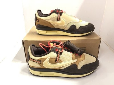 NIKE AIR MAX 1 TRAVIS SCOTT CACTUS JACK BAROQUE BROWN DO9392-200 GRÖßE UK 10