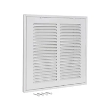 14 in. x 14 in. Steel Return Air Filter Grille for Wall or Ceiling Openings