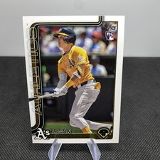 2025 Topps Update Logan Davidson RC #US213 Oakland Athletics Rookie Card. rookie card picture