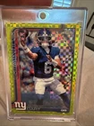 2025 Topps Chrome - Rookies Jaxson Dart #306 Lime Green X-Fractor (RC)