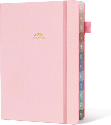 2026 Planner Weekly & Monthly Daily Agenda Book with Linen Cover, 2026 to Do Lis