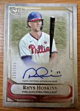 2021 Topps Tier One - Tier One Talent Autographs Rhys Hoskins #T1TA-RH /200 (AU)