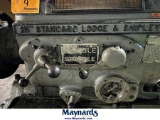 27-1/2" X 72" LODGE & SHIPLEY HOLLOW SPINLDE ENGINE LATHE: STOCK #79085