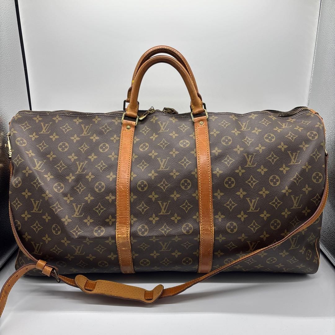Louis Vuitton Keepall 60 Bandouliere Monogram Canvas Used