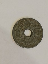 Moneda de 10 céntimos Lindauer 1941 de guerra francesa