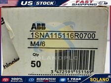 NEW Box of 50 ABB 1SNA115116R0700 Terminal Blocks