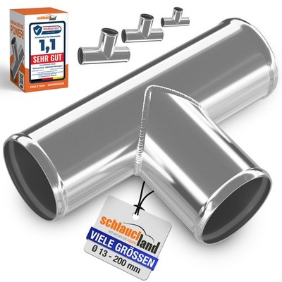 Edelstahlrohr Verteiler T-Stück Edelstahl T Rohr V2A 1.4301 INOX Schlauch
