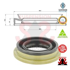 Shaft Seal, Manual Transmission Main Shaft Suit MAZDA 6 2.3 (GG3P) M053-27-165