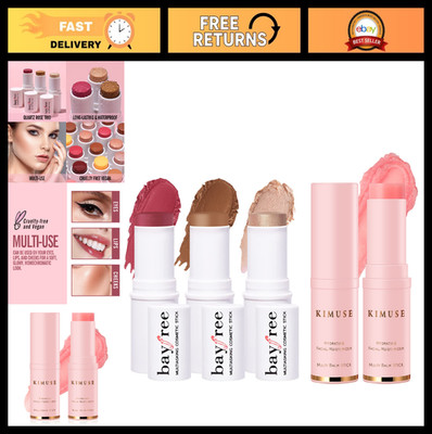 Multi Stick Trio Face Makeup Set - Hydrating Moisturizing Makeup Sticks