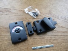 INDICATOR BOLT Bathroom Toilet Lavatory wc door lock indicator emergency Release