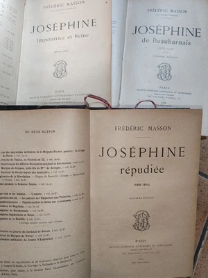 Joséphine Par F.Masson, 3 Tomes, 1905, Napoléon, Histoire - Photo 1/4