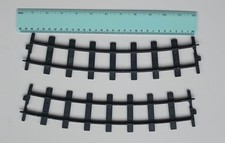 X2 Mamod Steam Railway Co. Train Track Metal Curves