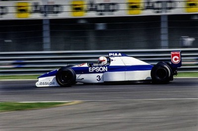 Satoru Nakajima Tyrrell 019 Ford San Marino GP at Imola on May 13 - Old Photo 6