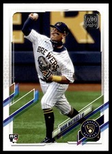 2021 Topps Mark Mathias Rookie Milwaukee Brewers #421