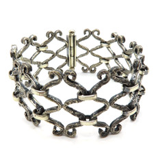 TOP DESIGNER Armband aus 800er Silber Moderni...