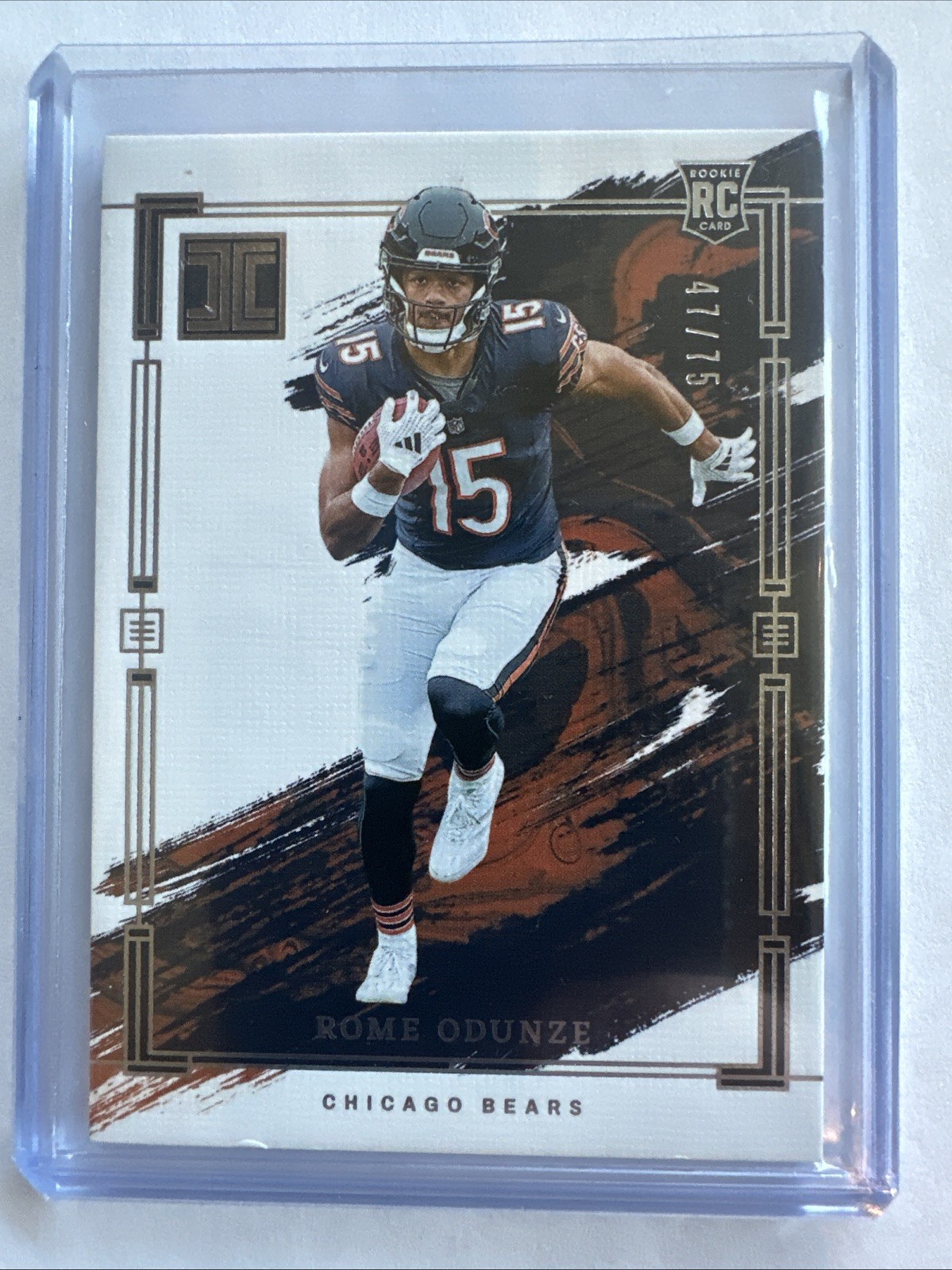 2024 Panini Impeccable Rookies /75 Rome Odunze  RC #79