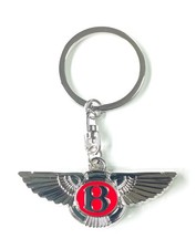 Bentley Red Logo Car Key Chain Key Ring Keychain