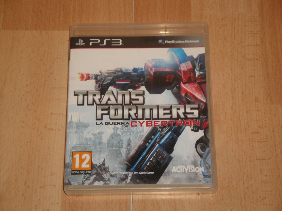 TRANSFORMERS LA GUERRA POR CYBERTRON DE HIGH MOON PARA LA SONY PS3 BUEN ESTADO, foto 1 de 4