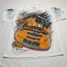Vintage 1999 Tultex NASCAR Matt Kenseth Racing T Shirt  All Over Print Men’s L
