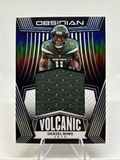 2020 Panini Obsidian - Volcanic Material Denzel Mims #VM-25 /100 (MEM, RC)